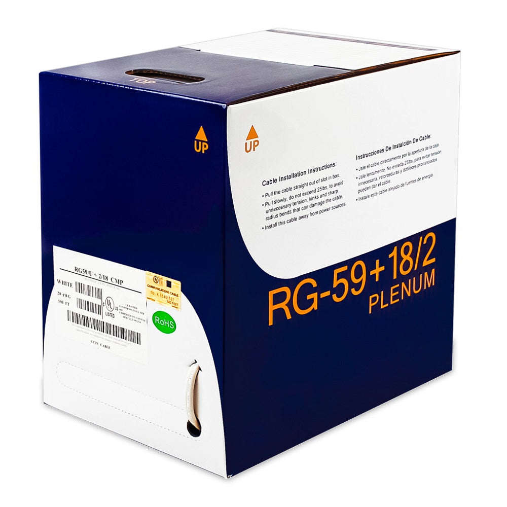RG59 w/2x18AWG Power CMP RG59 w/2x18AWG Power CMP